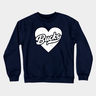Vintage Bucks School Spirit // High School Football Mascot // Go Bucks Crewneck Sweatshirt